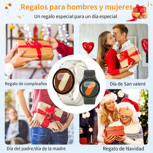 Watch 7 Reloj Inteligente Moda Amoled Bluetooth Llamada 2025