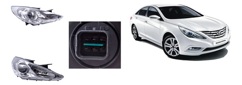 Optico Hyundai Sonata 2011 Al 2014