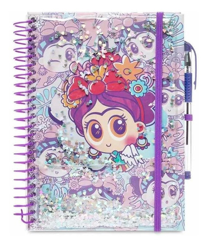 Friducha Cuaderno + Lapicero Medida 21x14cm Distroller Mex