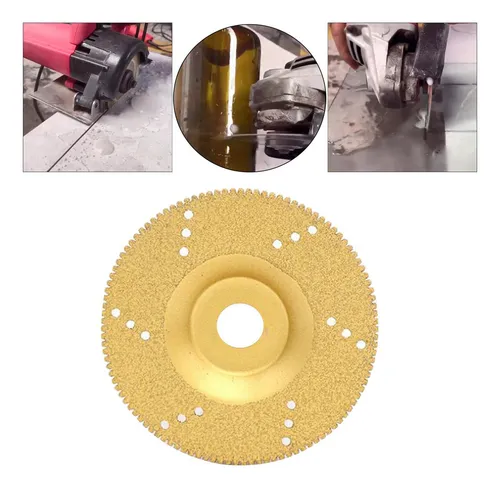 4 Herramienta De Accesorios De Amoladora Con Agujero Dorado