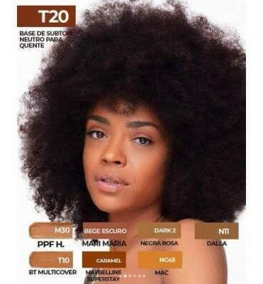 Imagem 2 de 2 de Bt Skin T20 Bruna Tavares - Base Líquida