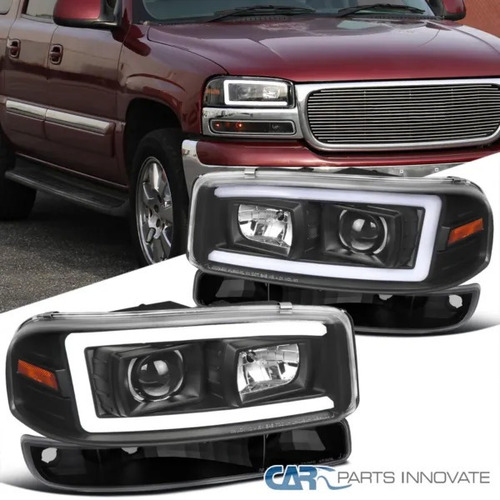 Opticos 99-06 Sierra Yukon Xl +led Bar+