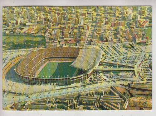 Postal Futbol España Club Barcelona Estadio Camp Nou