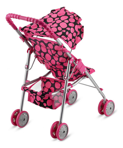Cochecito De Bebé Hushlily Plegable Con Toldo Ajustable