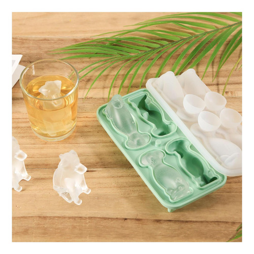 Labrador Dog Ice Cube Cube Cube, Silicone En Forma De Perro