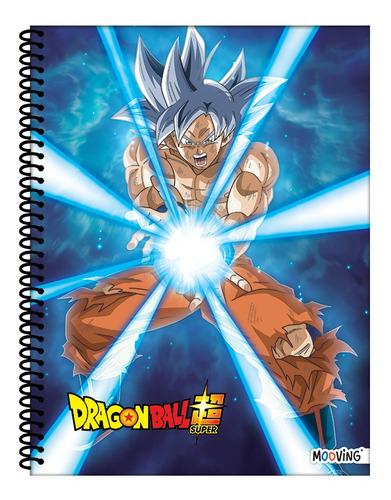 Cuaderno Universitario Mooving Rayado Dragon Ball - Azul