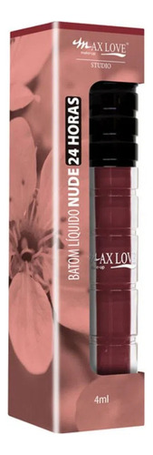 Labial Max Love Batom Líquido 24 Horas Labios color 08 mate