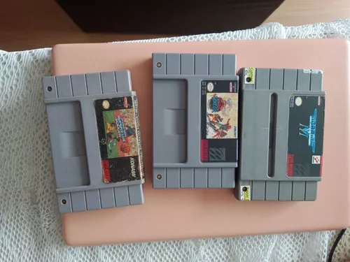 Lote De Jogos Recondicionado P/ Super Nintendo!!!!