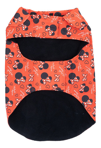 Impermeable Para Mascota Minnie Mouse L