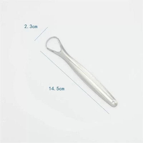 Raspador De Língua E Limpador De Língua Manual Higiene Bucal
