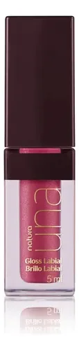 Gloss Labial Hidratação Ativa Una 5 Ml Rosa - foto 1