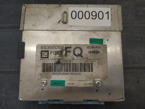 Ecu Ecm-f01 Codigo901