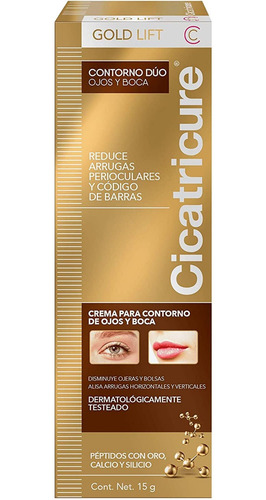 Imagen 5 de 9 de Pack Cicatricure Gold Crema Día 50g + Contorno Duo 15ml