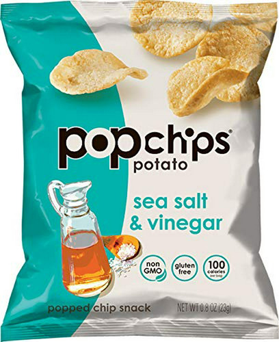 Pack 24 Bolsas Chips Vinagre Y Sal Marina 0.8 Oz