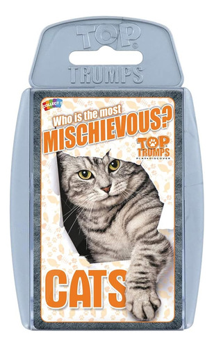 Gatos Y Gatitos Top Trumps Juego De Cartas