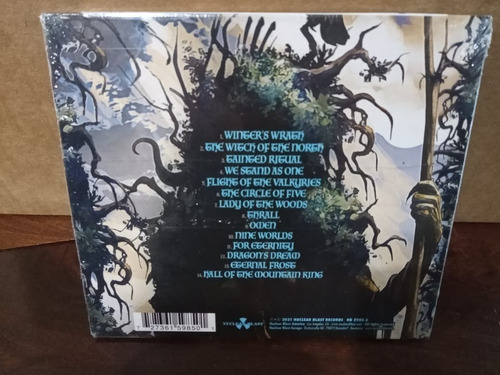 Imagen 6 de 6 de Burning Witches - The Witch Of The North - Cd Importado Usa
