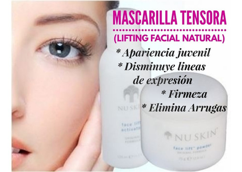 Mascarilla Tensora Antiarrugas De Nuskin