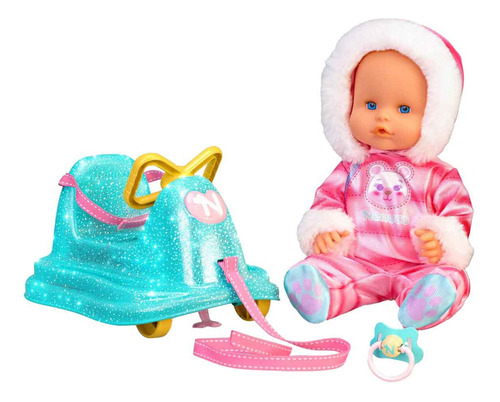 Muñeca Nenuco Y Su Trineo De Nieve En Navidad Original