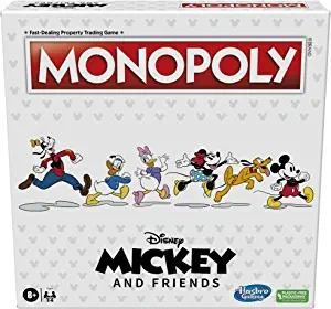 Monopoly: Juego De Mesa Disney Mickey And Friends Edition,