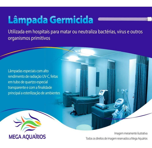 Lâmpada Osram Ultravioleta Uv-c 55w Pl Germicida Aqurio Lago