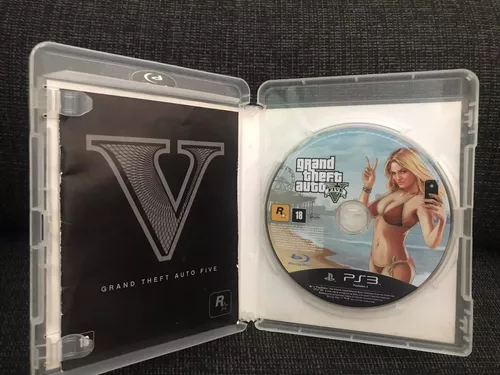 Jogo Grand Theft Auto Gta V Gta 5 Ps3 #frete Grátis#