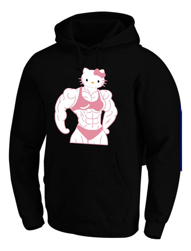 Sudadera Hello Kitty Musculosa Deportiva Gym Ejercicio2