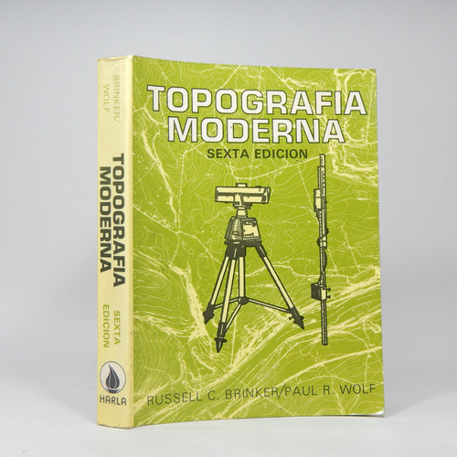 Topografía Moderna Russell Brinker Paul Wolf Harla 1982 Ah4