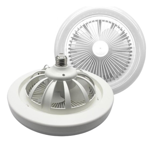 Ventilador 2pz Lámpara Multifunción 30w Entrada Común