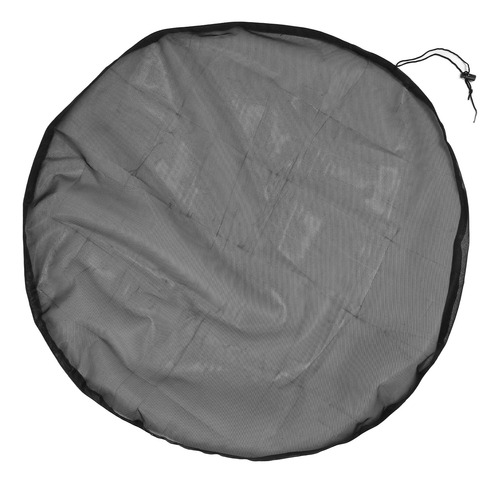 Cubierta De Malla Con Cordón Para Barril De Lluvia, Filtro D