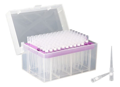 Rack 96 Tips 10ul Con Filtro Libres Dnase Rnase Pyrogen Free