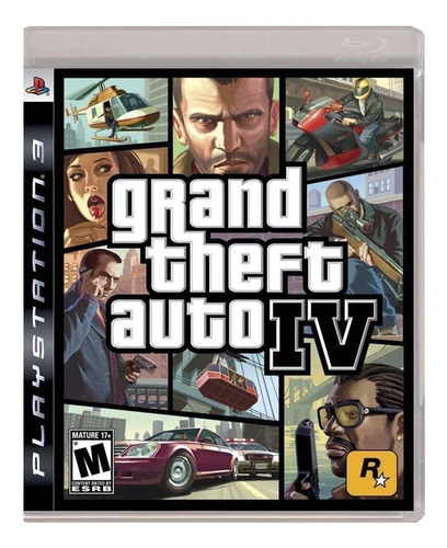 Grand Theft Auto 4 Ps3 Mídia Física - Gta 4 Ps3 (Recondicionado)