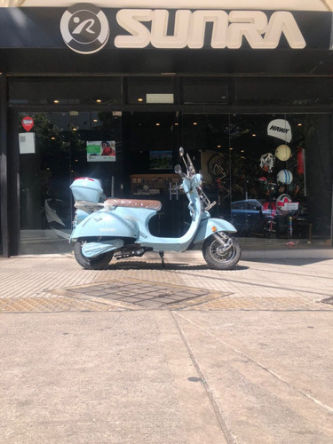 Scooter Vespa Eléctrica Sunra Vintage Litio Motor 3000w