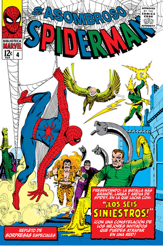 El Asombroso Spiderman 4 1964 1965 - Steve Ditko/stan Lee