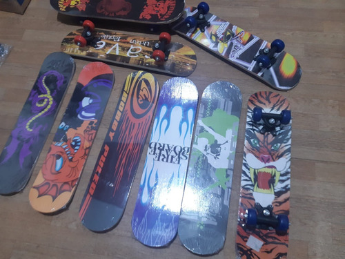 Imagen 1 de 3 de Skate Patineta Mediana