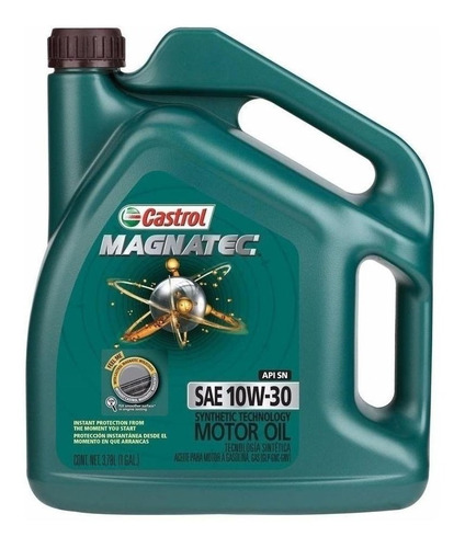 Aceite Magnatec 10w-30 4l Castrol Semi Sintetico Retira Fas