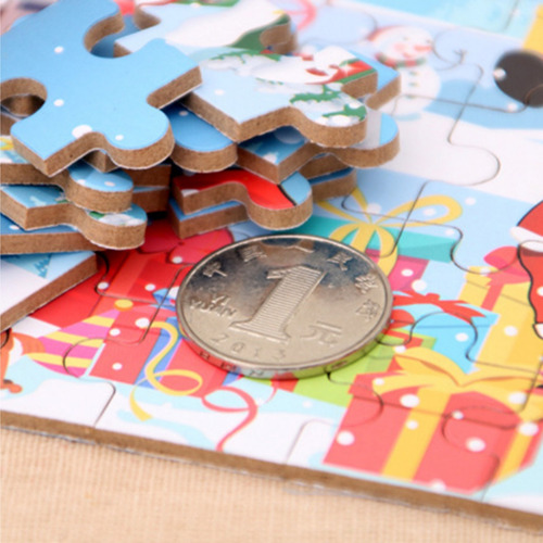 Juego De 2 Rompecabezas Navideños, Regalos De Navidad Para N