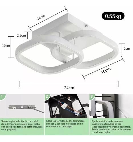 YUJU Lámpara De Techo Lampara Foco Decorativas Led Para Baño Moderna Colgante lamparas colgantes modernas Lampara Decorativa Lamparas Para Interiores Luz Negra Lamparas Techo Led
