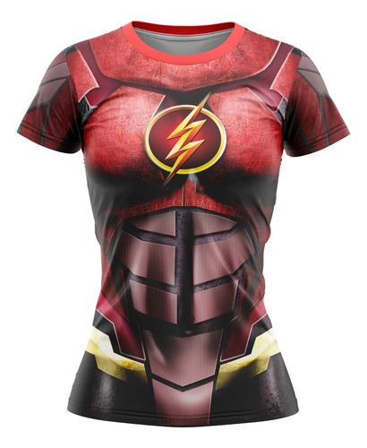 Playera Sublimada Flash Dama