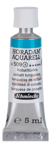 Aquarela Schmincke Horadam 5ml S4 509 Cobalt Turquoise