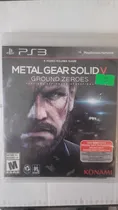 Comprar Metal Gear Solid V Ground Zeroes Ps3 Físico. Usado