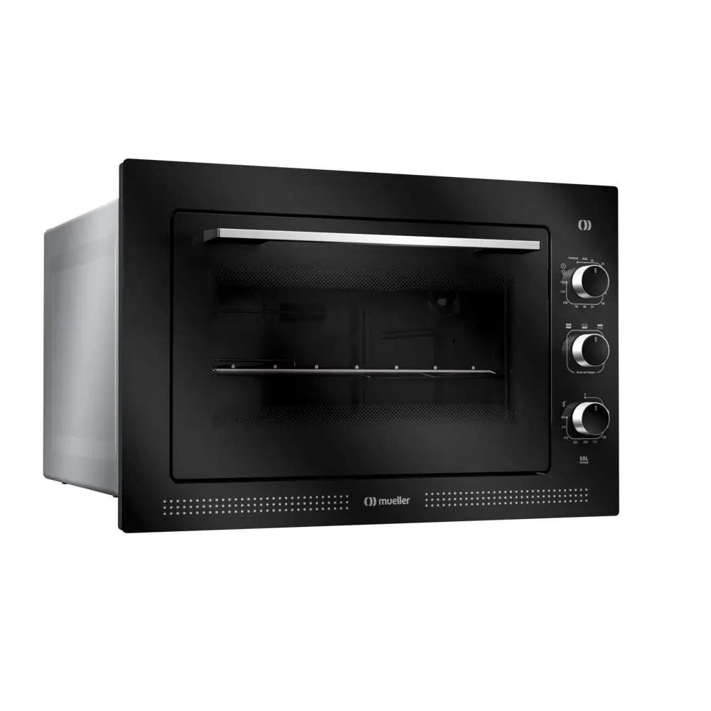 Forno Elétrico De Embutir Mueller 50L Preto MFE50K