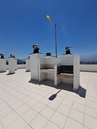 Arriendo Depto. 2d/1b, Semi Amoblado + Bod - Santiago