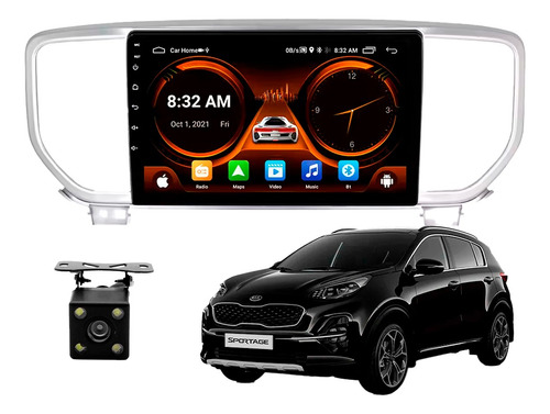 Estereo Kia Sportage 2019-2022 Carplay Android Auto 2+32 Gb