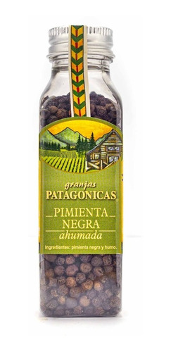 Pimienta Negra Ahumada X50gr Granjas Patagonicas