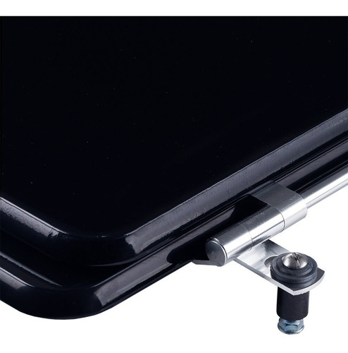 Assento Sanitário Poliéster Stylus Preto Para Louça Celite