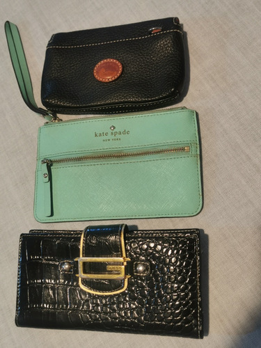 Kate Spade, Dooney, Guess Monederos Orig. Barato Lotecito 