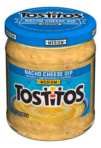 Tostitos Salsa Con Queso Nacho Dip 446grs.