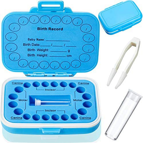 Caja De Recuerdos Para Dientes De Bebé Para Niños, Caja Salv