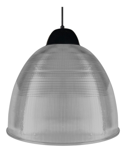 Lámpara Colgante Campana Plastica E27 Led Bajo Consumo 45cm