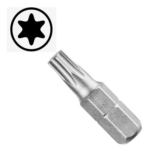 Bit Torx Tx20x25mm 1/4'' Extra Duro Vermont American - 15380